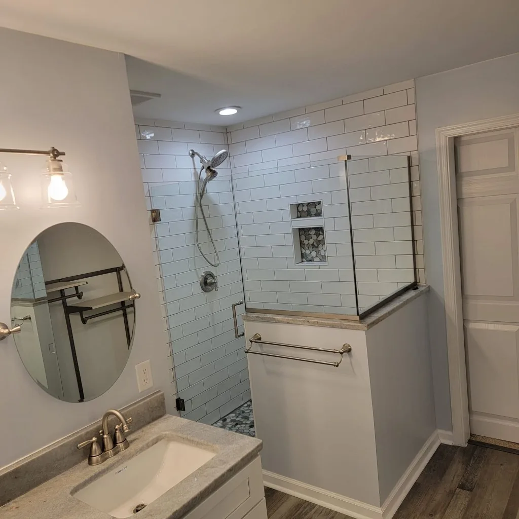 Glass Walk-In Shower