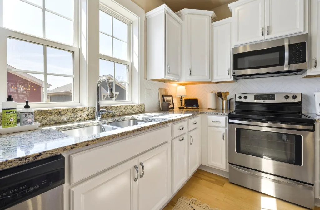 Herringbone Backsplash Kitchen