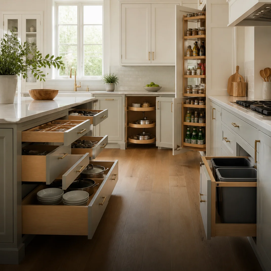 Cabinets and Useful Storage