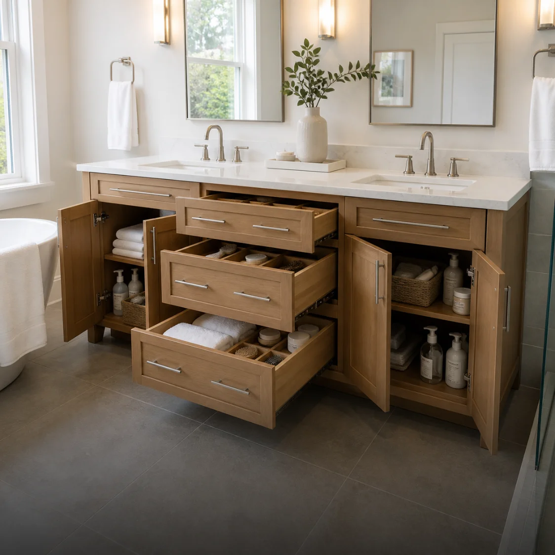 Vanities and Storage