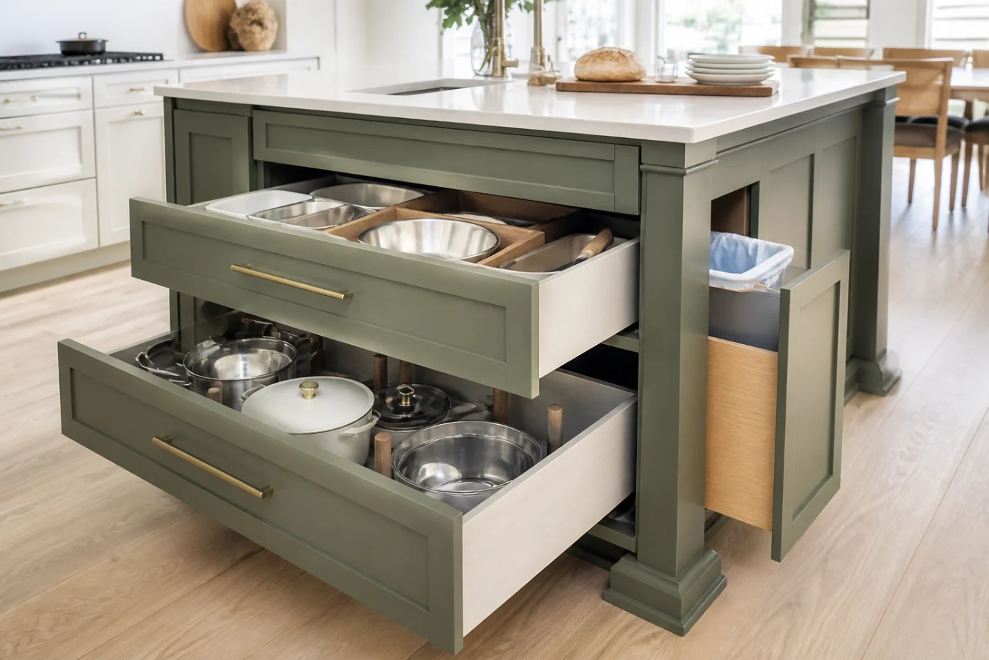 Kitchen Islands With Storage