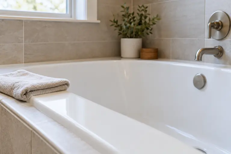 Bathtub materials and cleaning considerations